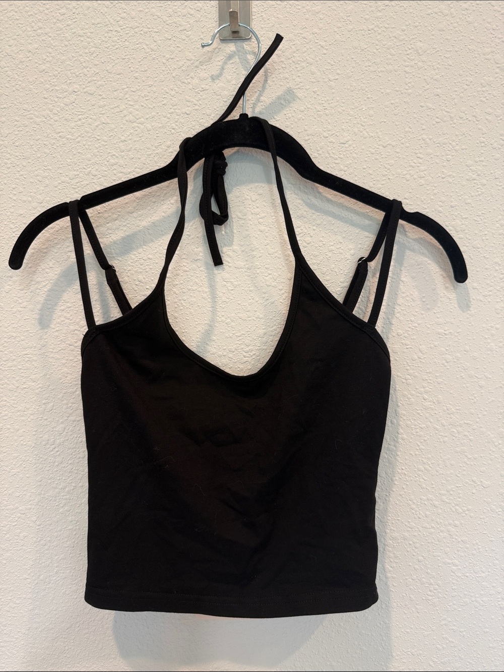 superdown Black Crop Top